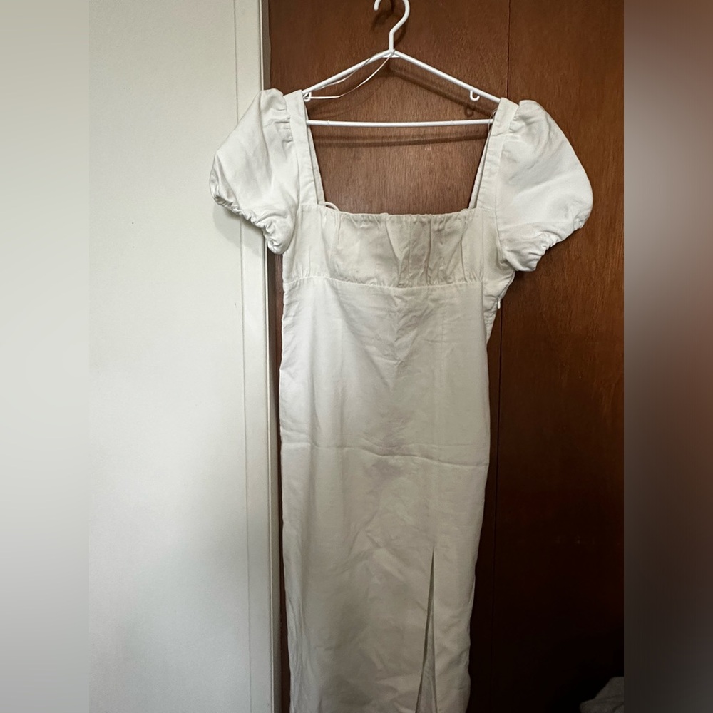 Zara white dress XXL